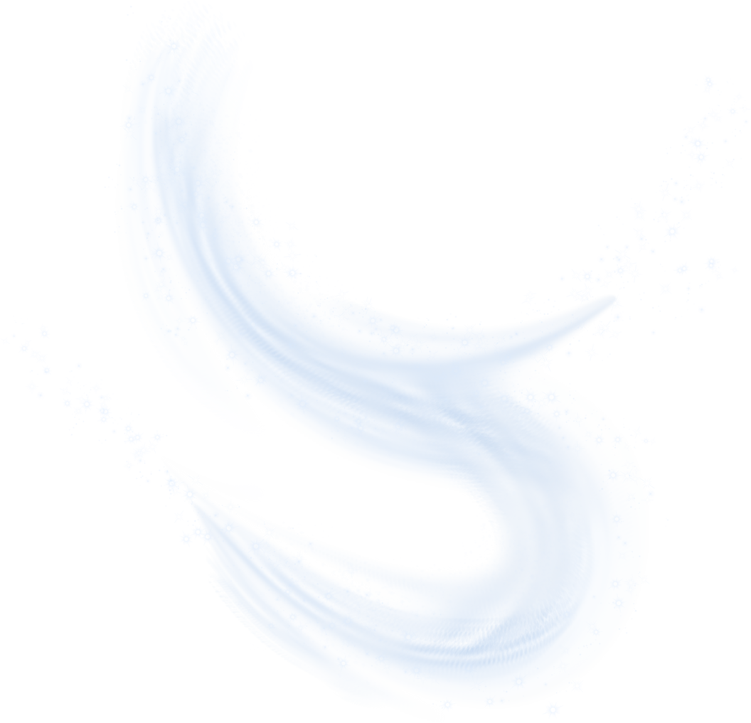 Realistic winter wind and snow